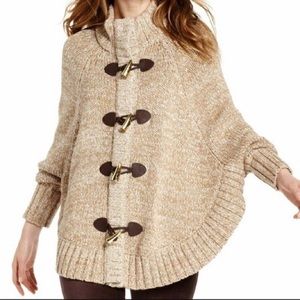 Michael Kors soft knit sweater / poncho
